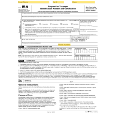 W-9 Tax Form